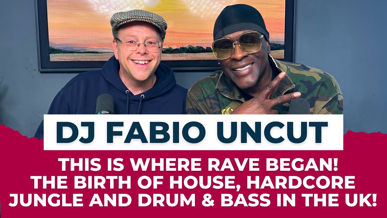 MUST WATCH RAVE HISTORY | DJ Fabio Tells the REAL Story of Acid House, Hardcore & Jungle in the UK!