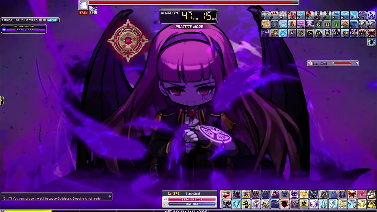 [GMS Reboot Hyperion] Demon Slayer Black Mage Solo 51:53