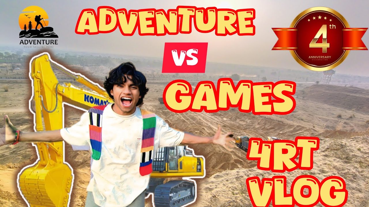 Adventures VS game |  vlog 4rt vlogs|entertainment group blog|game challenge|adventure challenge