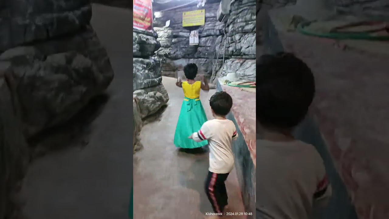 Daida cave inside Amaralingeswara Swamy Temple  .
