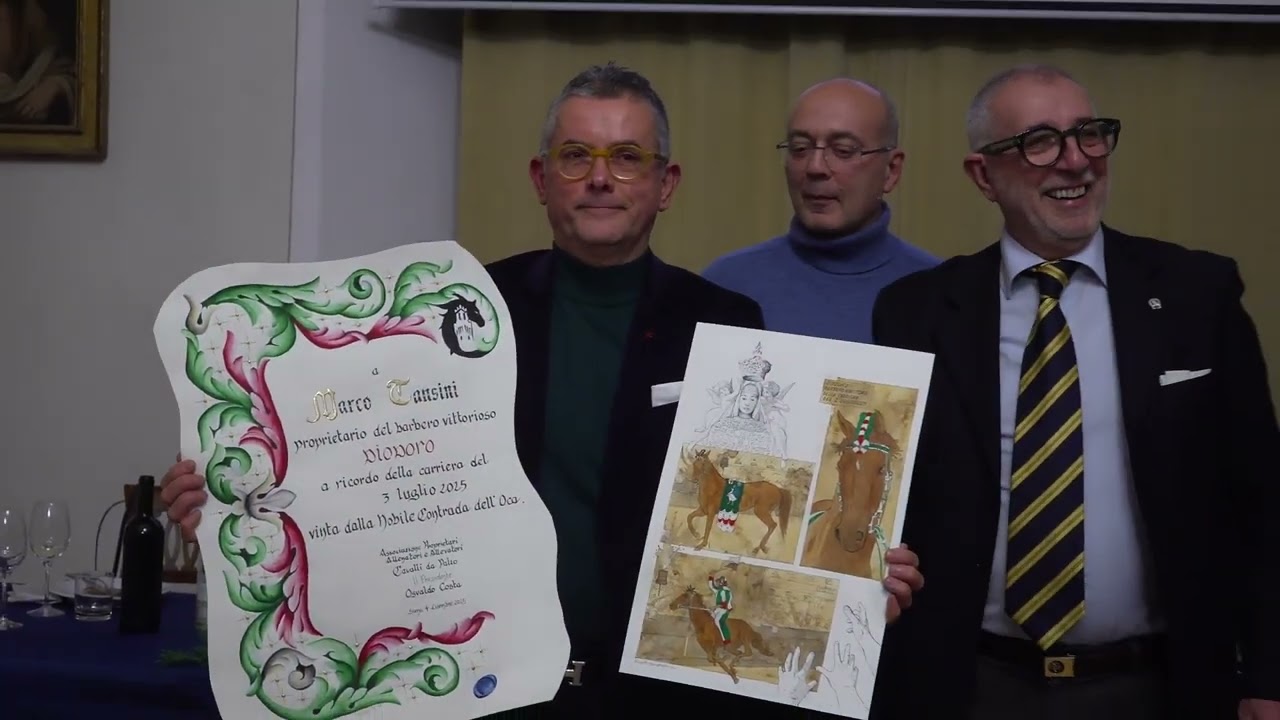 PRIMO PIANO, ASSOCIAZIONE ALLENATORI  E ALLEVATORI DI CAVALLI DA PALIO