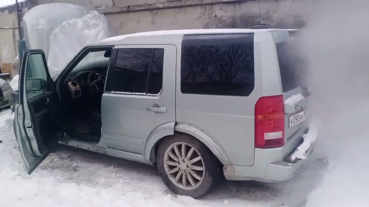 SWAP Discovery 3 на мотор Nissan vk45de. первый выезд