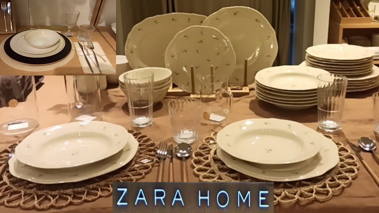 ZARA HOME COLLECTION 2022 | Elegant Tableware Collection