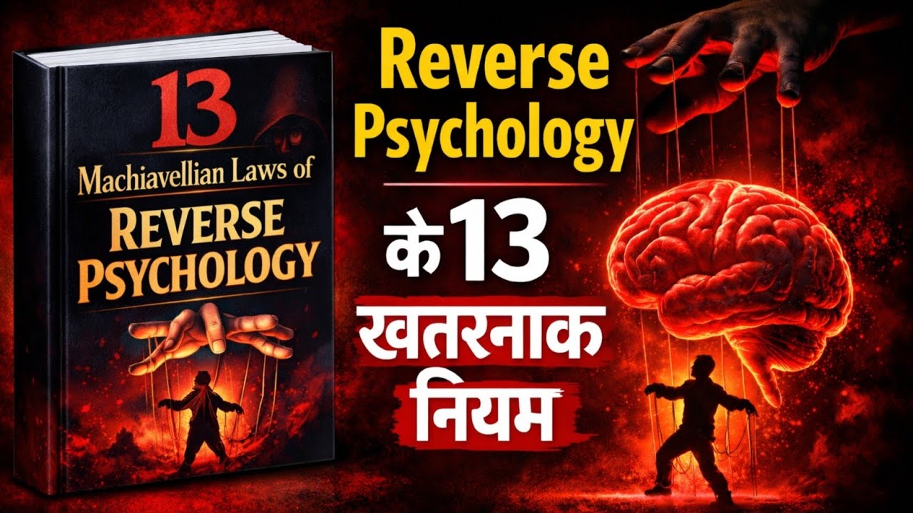 13 Machiavellian Laws of Reverse Psychology | Human Behavior Explained (Hindi Audiobook)