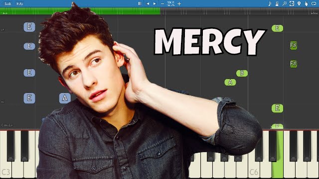 Shawn Mendes - Mercy - Piano Tutorial