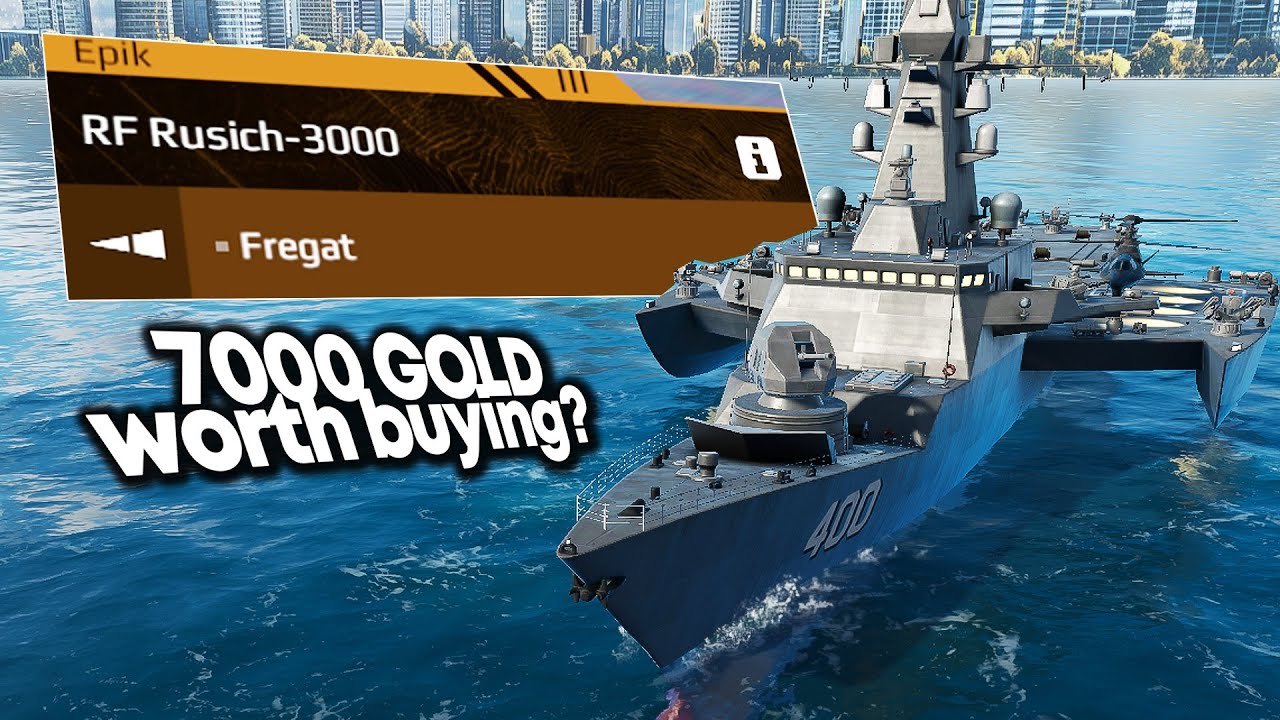 ZUMWALT VERSI RUSIA?! Review RF Rusich-3000: Kapal Gold Anti Kapal Selam? - Modern Warships