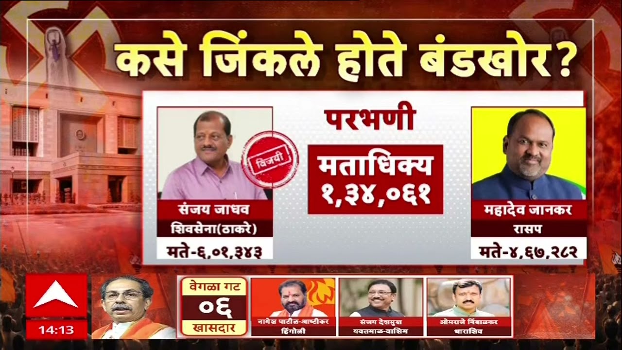 Operation Tiger : किती मतांनी जिंकले होते ठाकरांचे ६ खासदार? संपूर्ण डेटा!