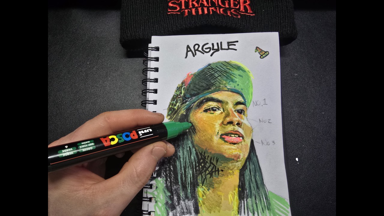 You Have to See This Argyle Glow-Up! 1hr Speedpaint in 5 Min 🍕 Stranger Things