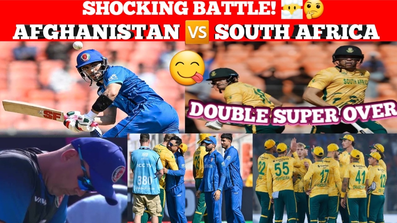 Afghanistan vs South Africa- Full Game Analysis / Super Over