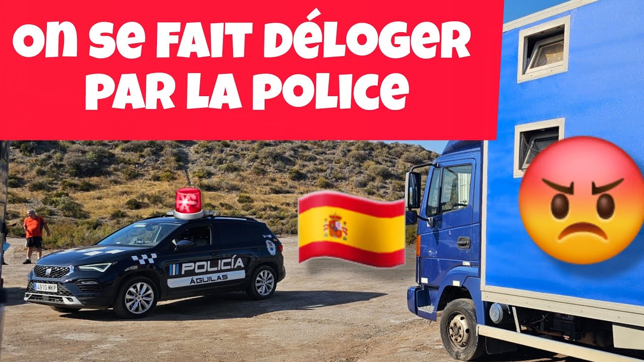 La police espagnole ne rigole pas !! Plus de 50 camping-cars virés 😯