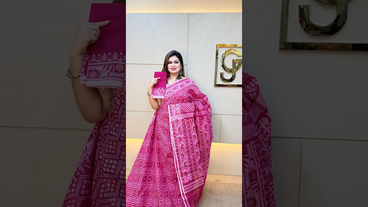 Exclusive Jamdani Saree 😍