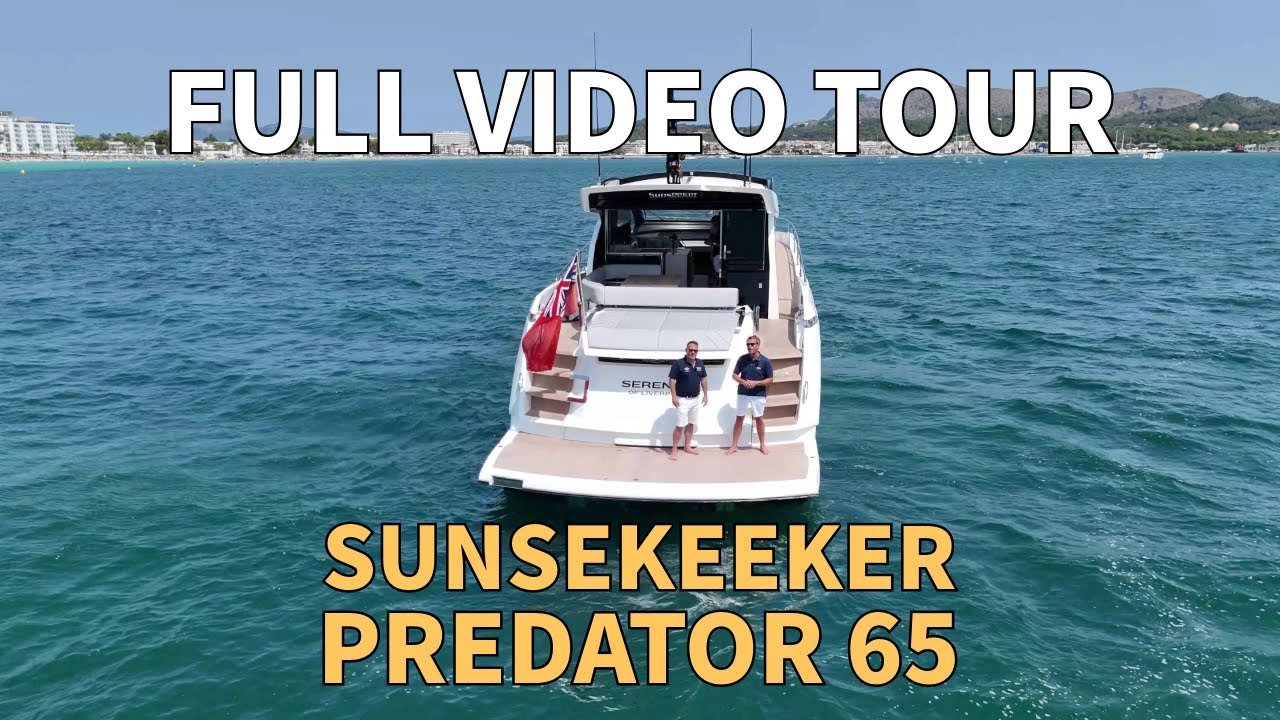 ONE-OWNER SUNSEEKER PREDATOR 65 