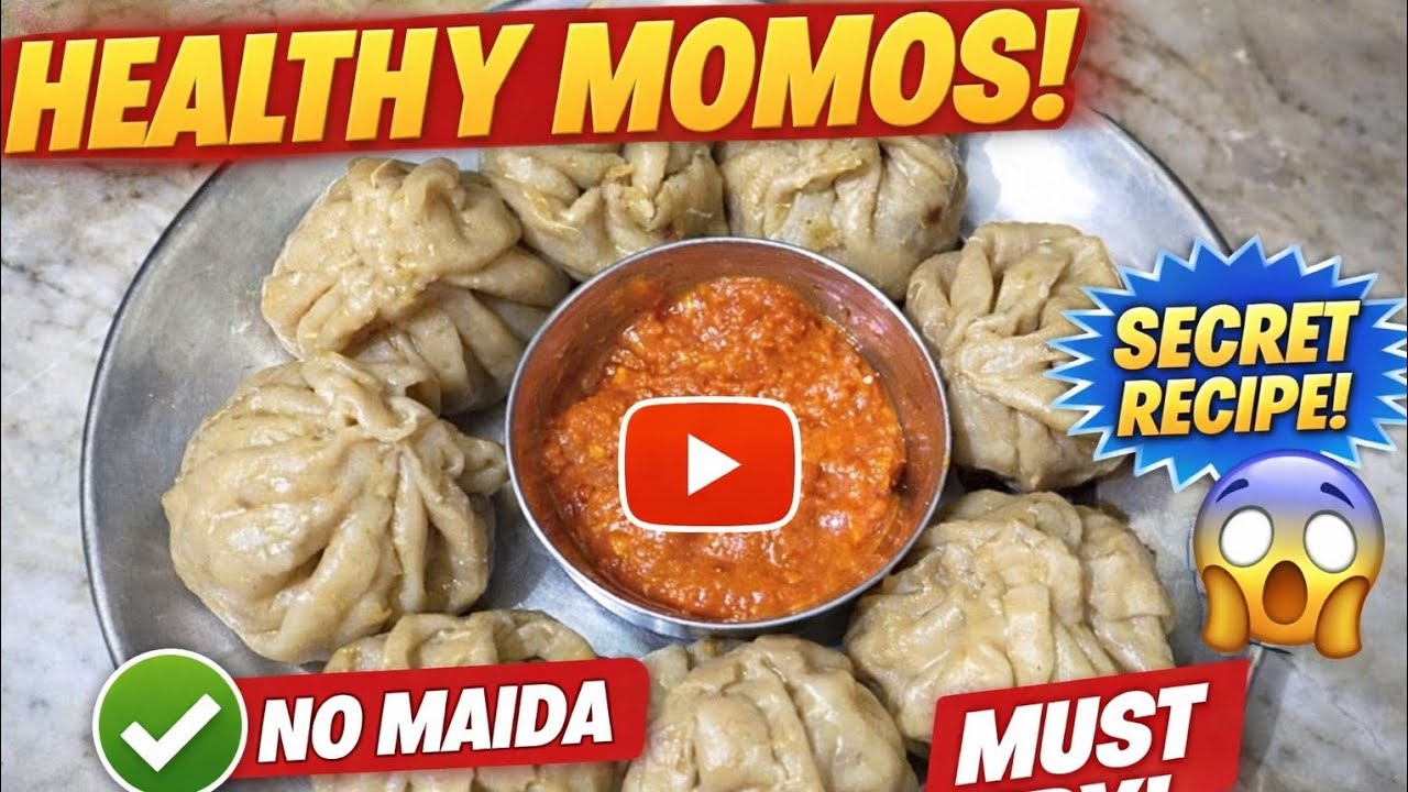 How to make Healthy Aata Momos Recipe | Weight Loss Momos 🤯 | Tasty & Easy