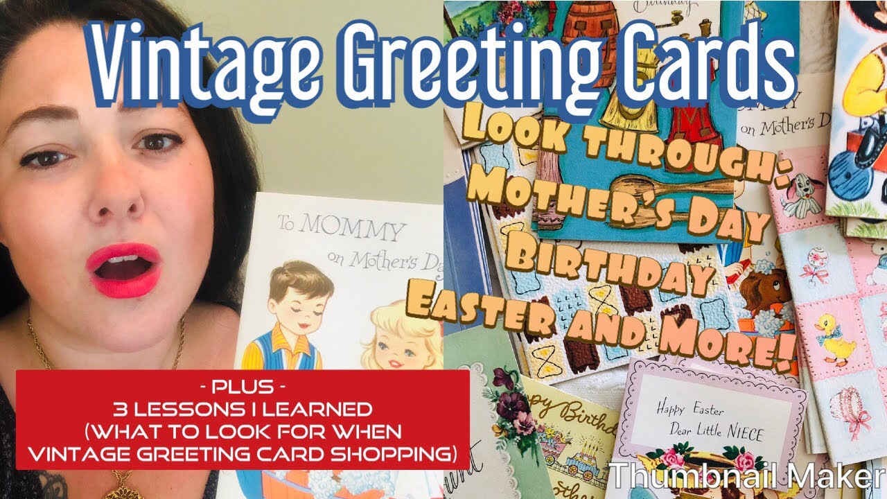 Vintage Greeting Card Haul