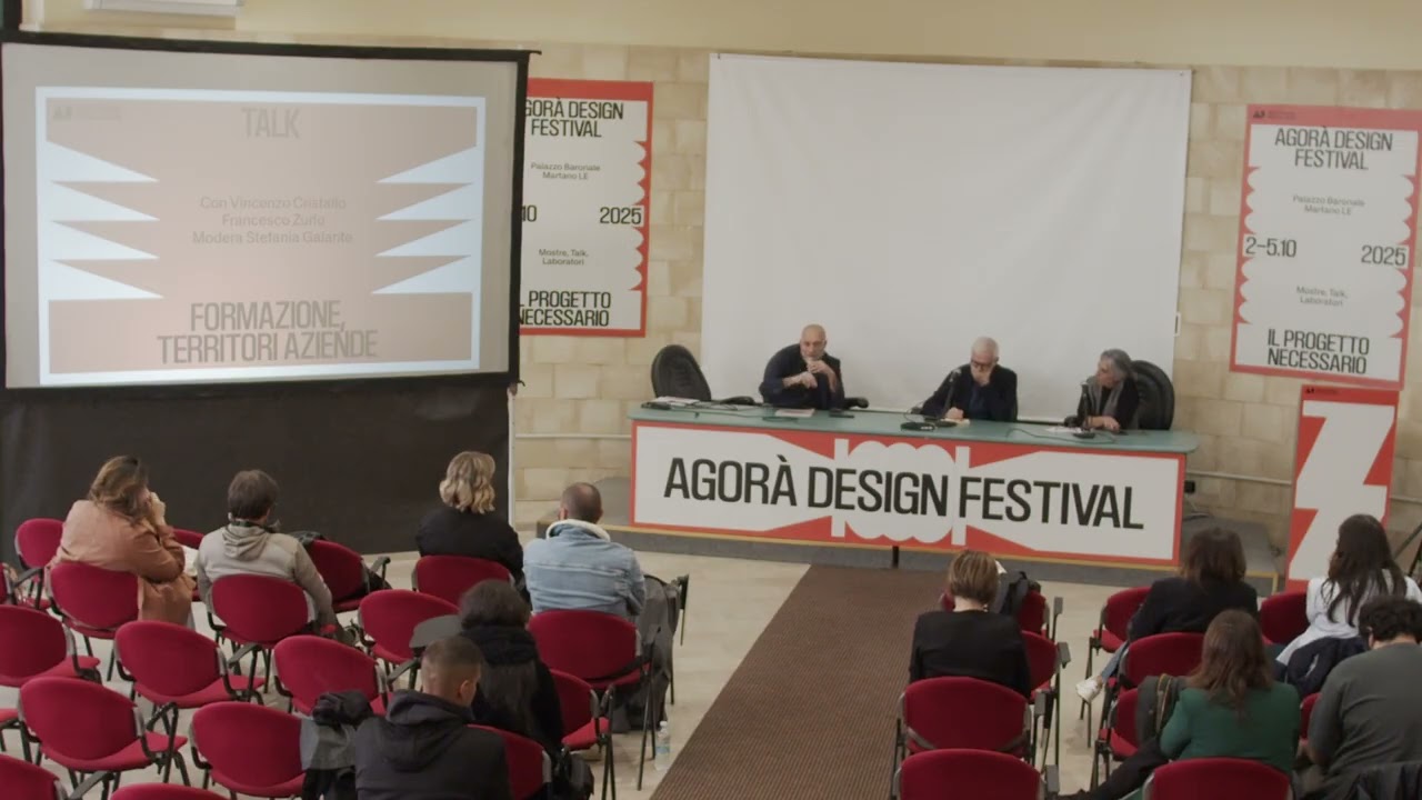 #AgoraDesign2025 - FORMAZIONE TERRITORI AZIENDE