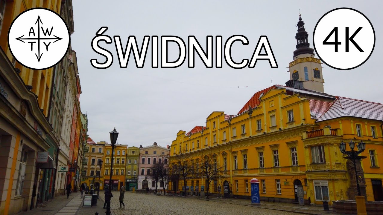 ŚWIDNICA [4🅺60 Virtual Walking Tour]