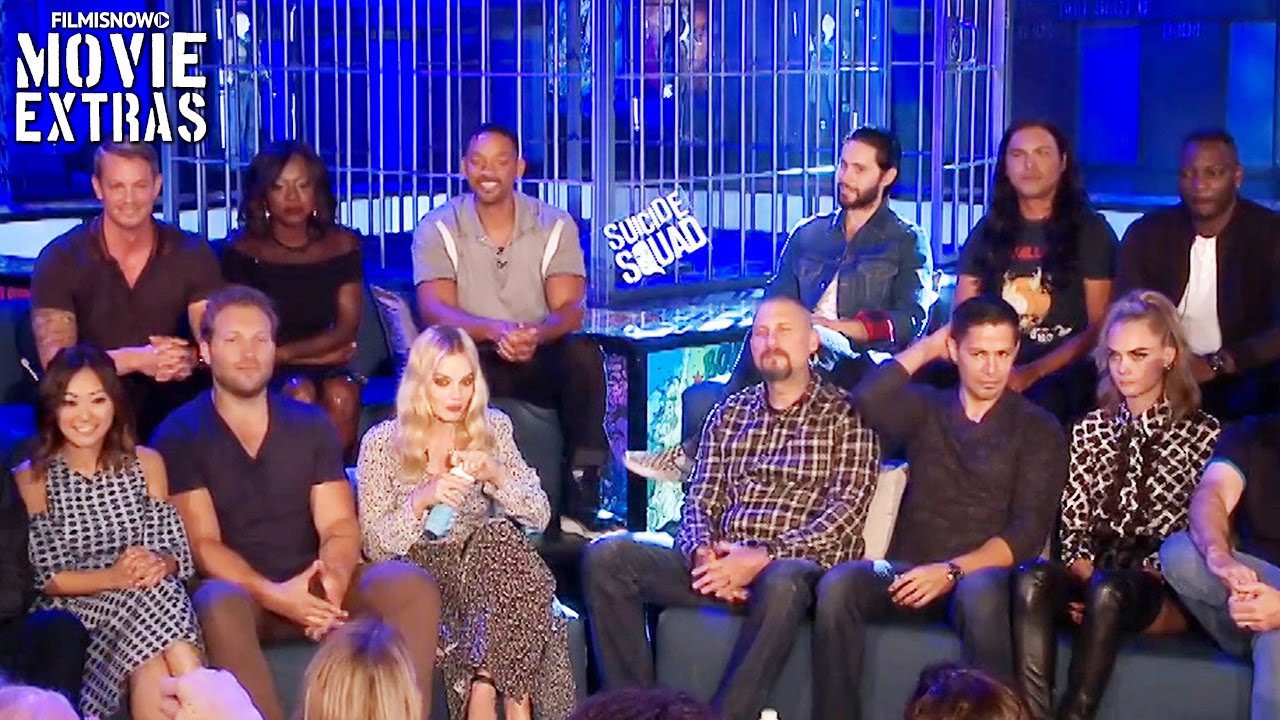 Suicide Squad complete press conference with cast, director and producers