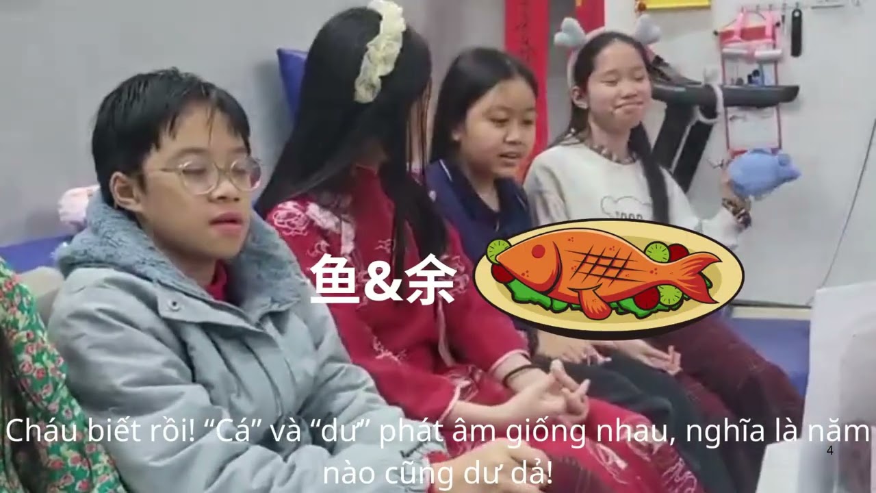 Câu chuyện vui ngày Tết 2026 Vui học tiếng Trung