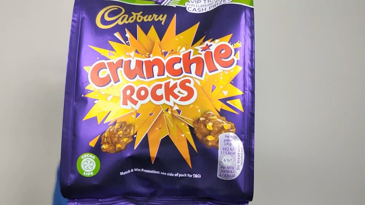 Cadbury Crunchie Rocks Review