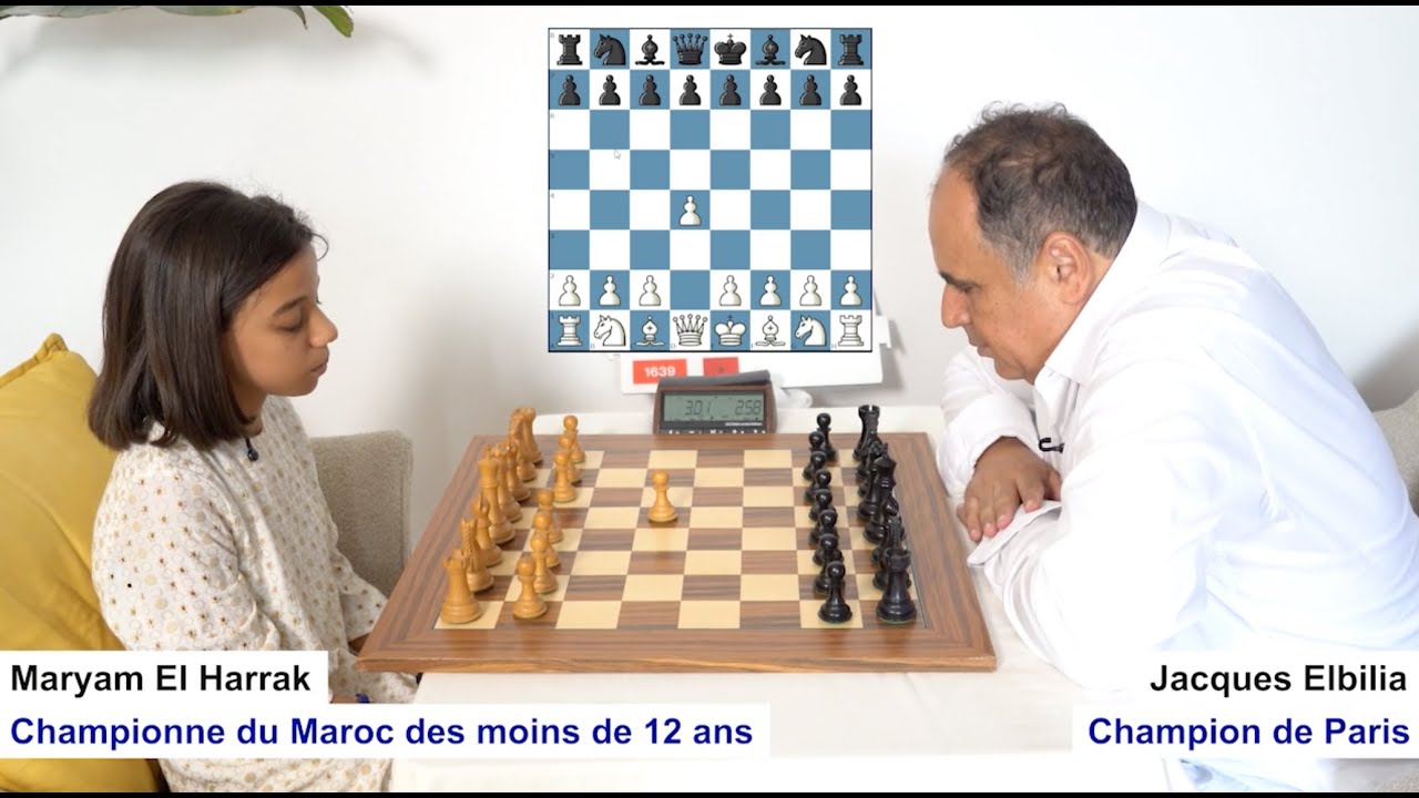 Défi entre le maître et la championne du Maroc