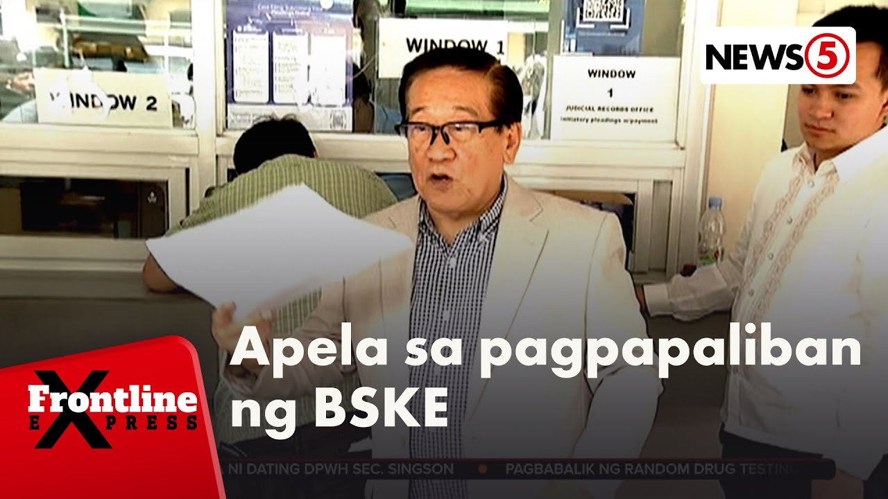 Pagpapaliban sa BSKE, inapela sa Korte Suprema | Frontline Express