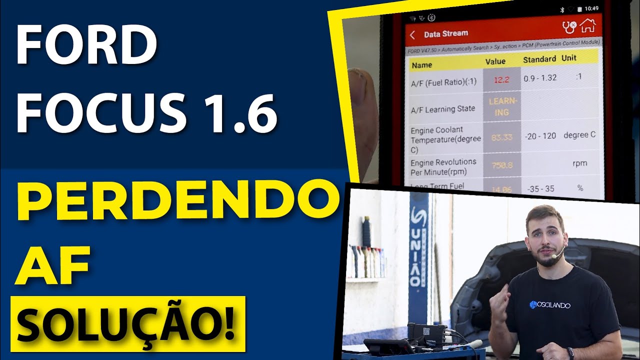 Ford Focus 1.6 Perdendo AF - Veja aqui a SOLUÇÃO!