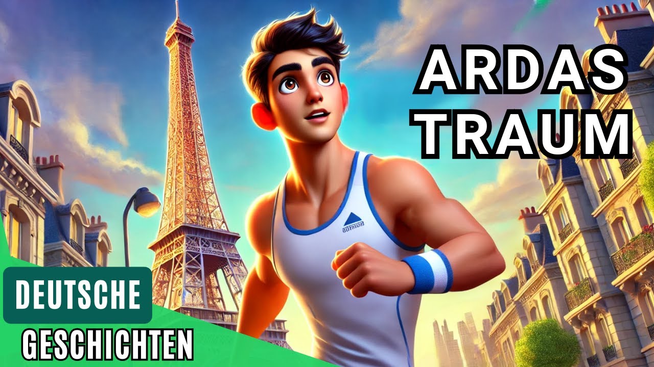 Lerne Deutsch mit Spaß A2–B1 🏅 | Ardas Traum von Olympia – Alltagsgeschichte auf Deutsch