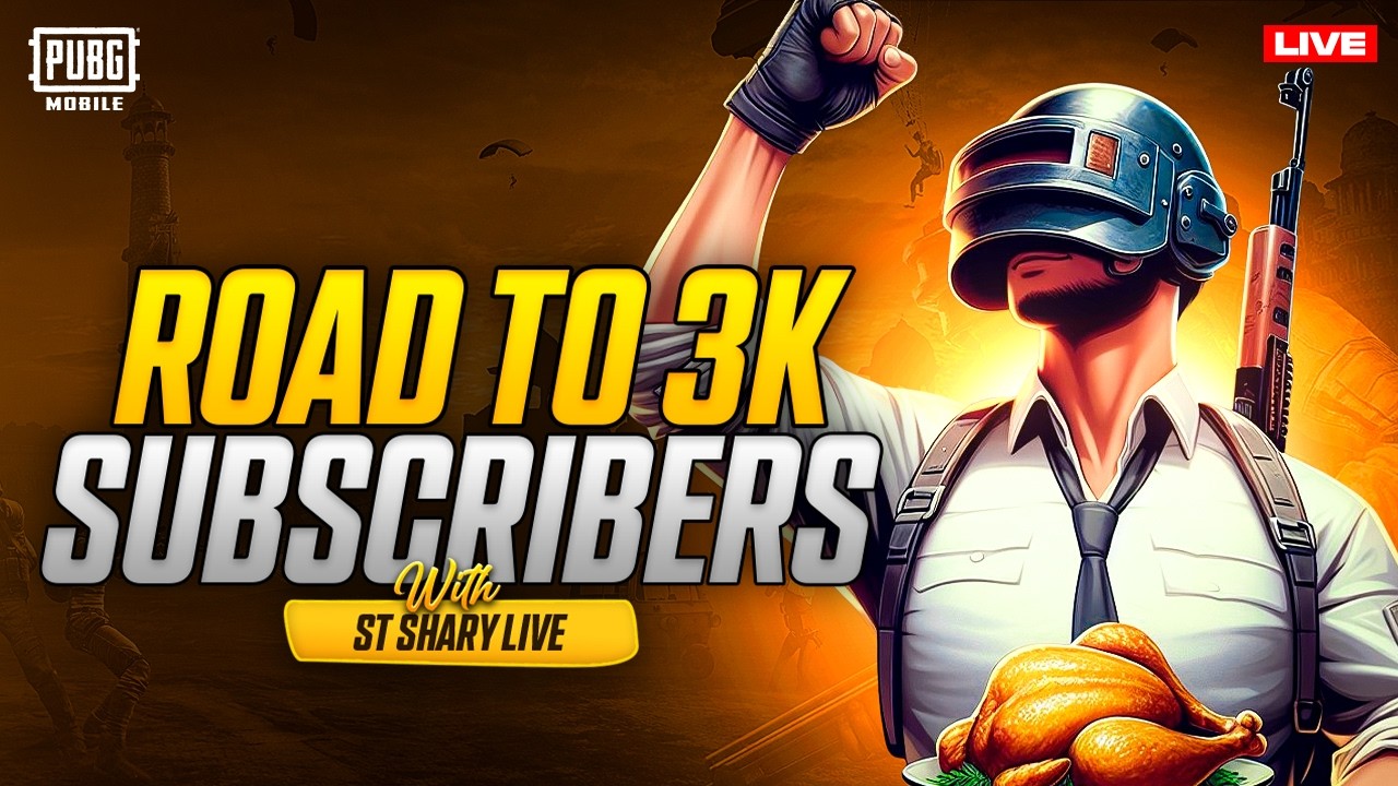 Ramadan Mubarak! Wow, Rooms And Classic Gameplay in Pubg Mobile | ST Shary is Live From Germany |