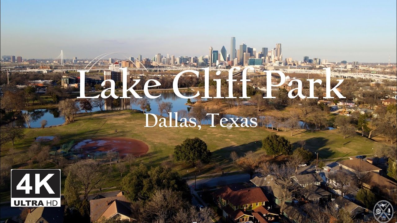 Lake Cliff Park | Dallas, Texas 4K Drone Footage
