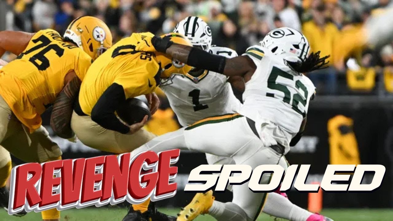 Packers BTA Steelers & SPOIL Aaron Rodgers Revenge | 2025 NFL Week 8 SNF Game Highlight Commentary
