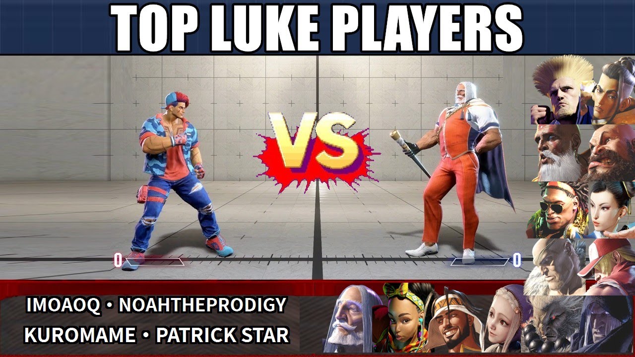 Street Fighter 6 - Luke Top Player Showcase | ImOAOQ, NoahTheProdigy, Kuromame & More!