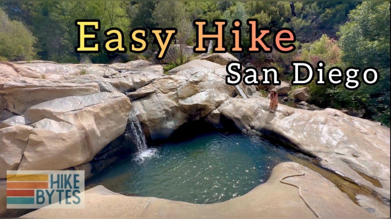Green Valley Falls San Diego CA | Rock Pools Waterslide and Swim Hole | Easy Short Hike 