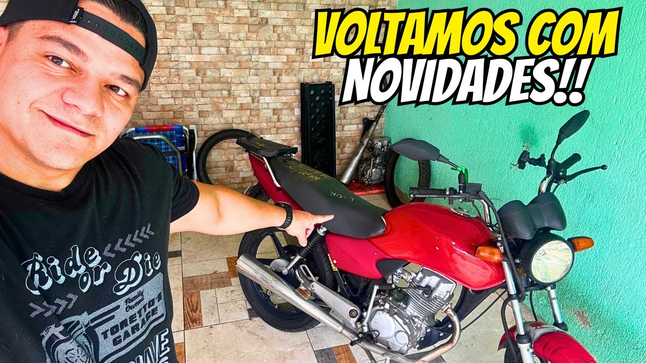 COMPREI MAIS UMA MOTO DE LEILÃO!!