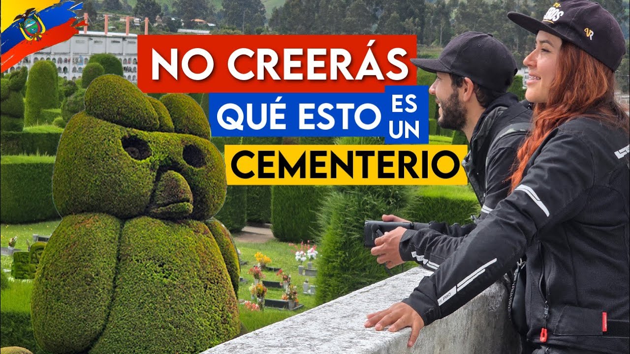 Así es el Cementerio más lindo de Sudamérica | Arte vivo Tulcán 🇪🇨   🌿