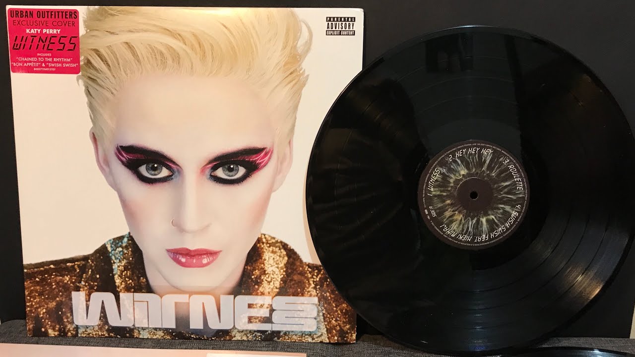 Unboxing: Katy Perry - Witness (Urban Outfitters) (vinyl)