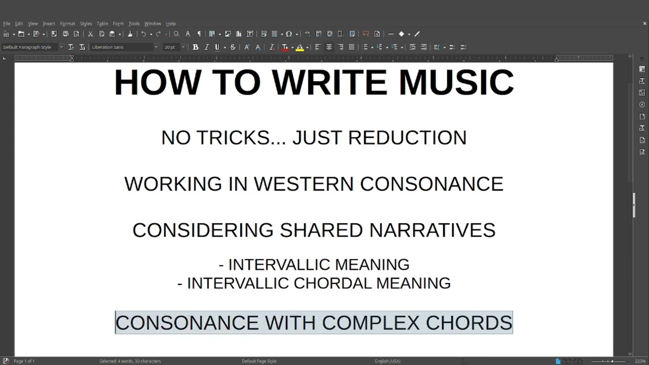 How To Write Music - Emotion In Tonality