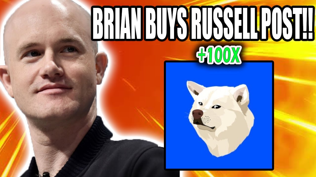 RUSSELL BRIAN ARMSTRONG'S PET DOG!! JUST BUY 100,000 TOKENS!!