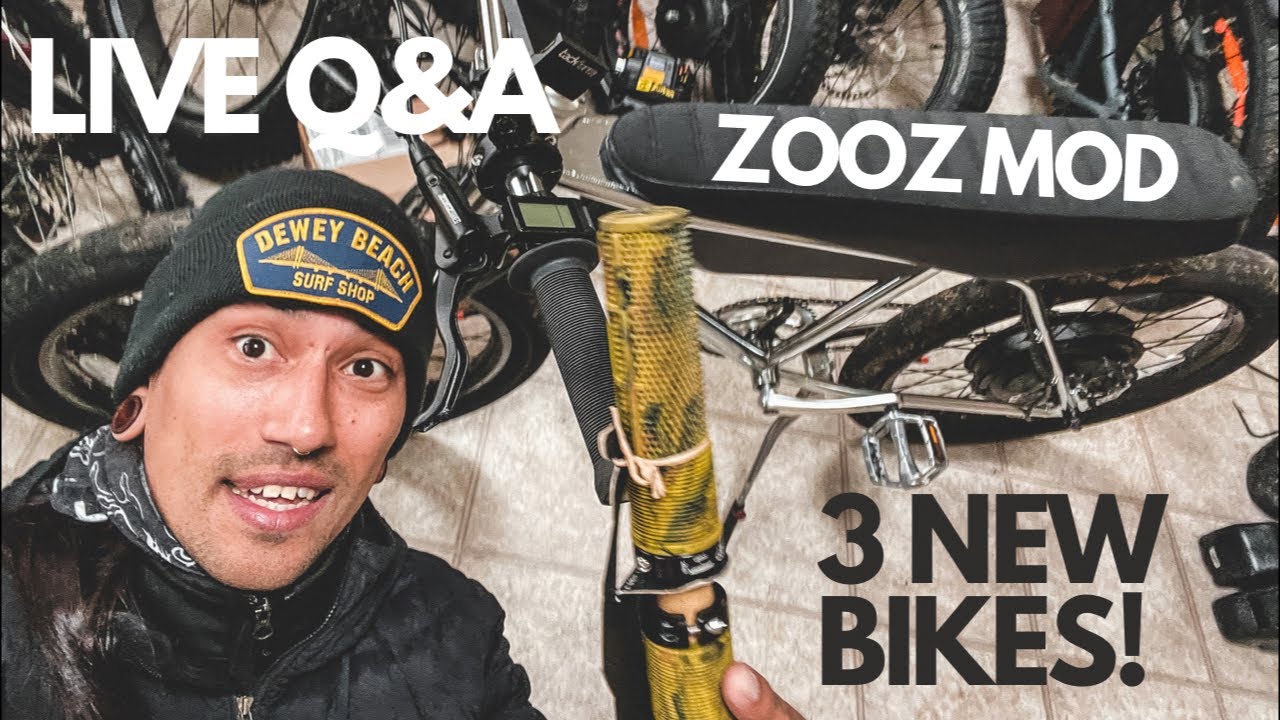 Zooz Mod Live Q&A + 3 New Bikes