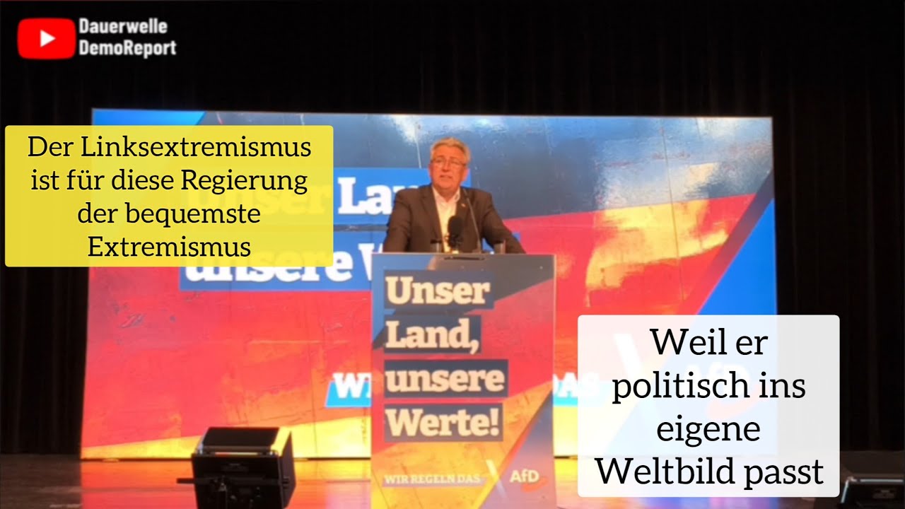 Bernd Schattner: Der Linksextremismus ist für diese Regierung der bequemste Extremismus