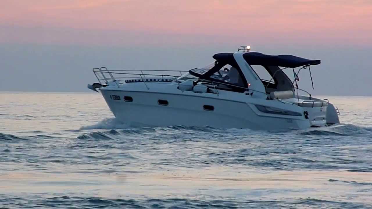 Bavaria 28 boat test with extended swiming platform by Furlan Jadran