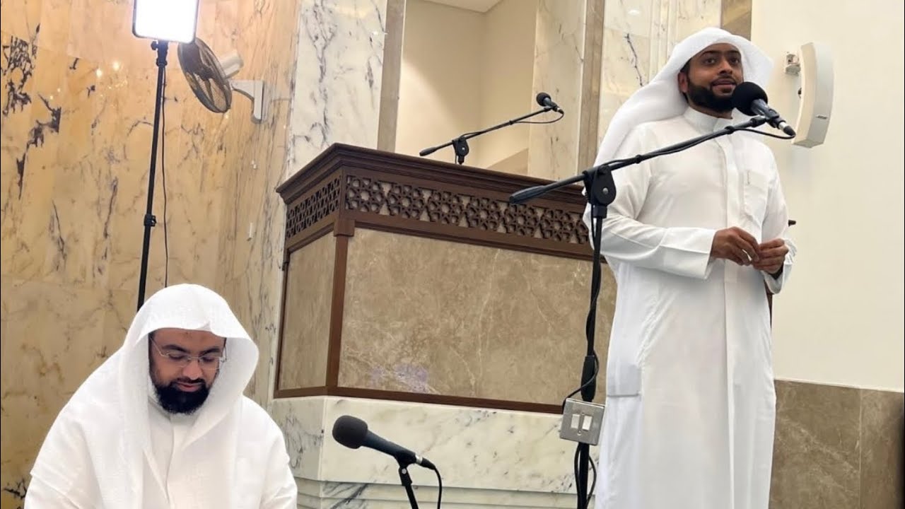 كلمة القارئ أحمد النفيس بحضور الشيخ ناصر القطامي | التغني بالقرآن