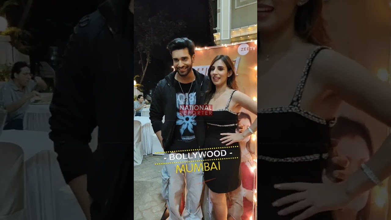 Jamai No 1 Serial Actor Abhishek Malik and Simaran Kaur  At Special Screening of Jamai No 1
