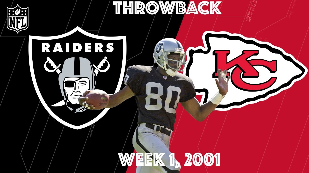 Raiders vs. Chiefs 2001 | Jerry Rice's First Game in Silver & Black | NFL Classic Highlights