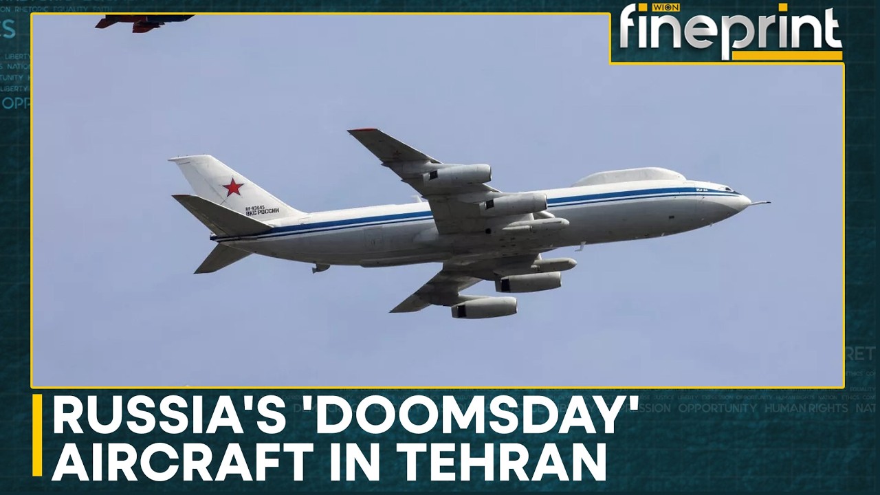 Putin's Secret 'Doomsday' Jet Arrives in Tehran | WION Fineprint