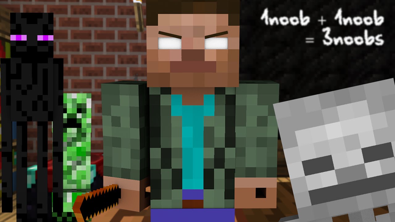Monster School: If Herobrine was a Teacher - Minecraft