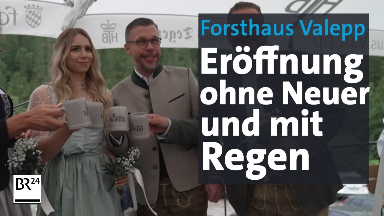 Forsthaus Valepp: Promi-Aufgalopp zur Er&ouml;ffnung | Abendschau | BR24