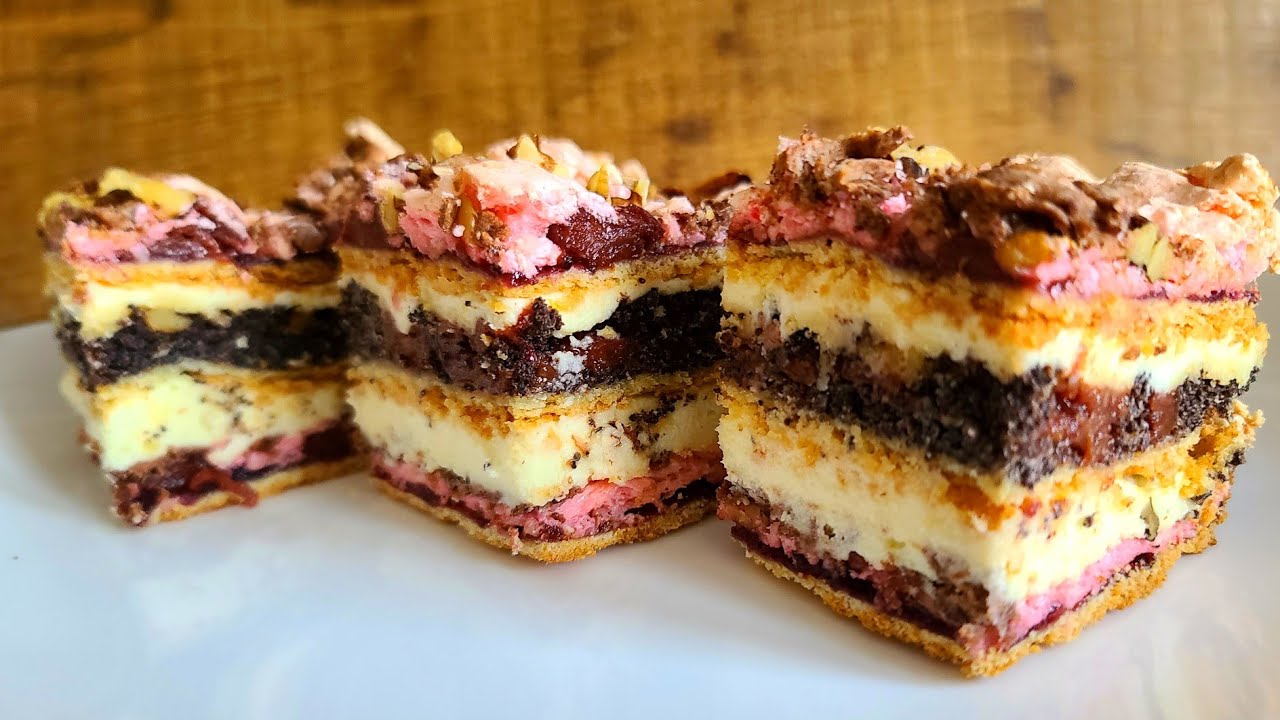 👌Ви захочете спекти його знову ПЛЯЦОК КВІТОСЛАВА з вишнями і маком! Пляцки рецепти Наталії Сус.