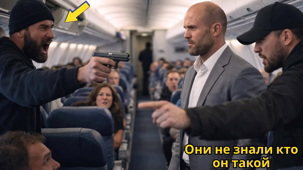 “Террористы захватывают самолёт… но Jason Statham заставляет их пожалеть об этом”
