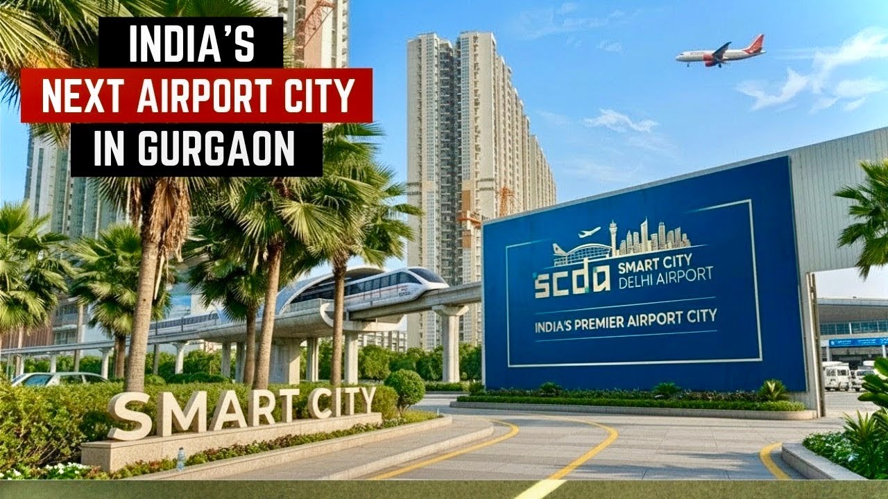 New India 🇮🇳 | India&rsquo;s Next Airport City 😳 Gurgaon Dwarka Expressway Transformation!