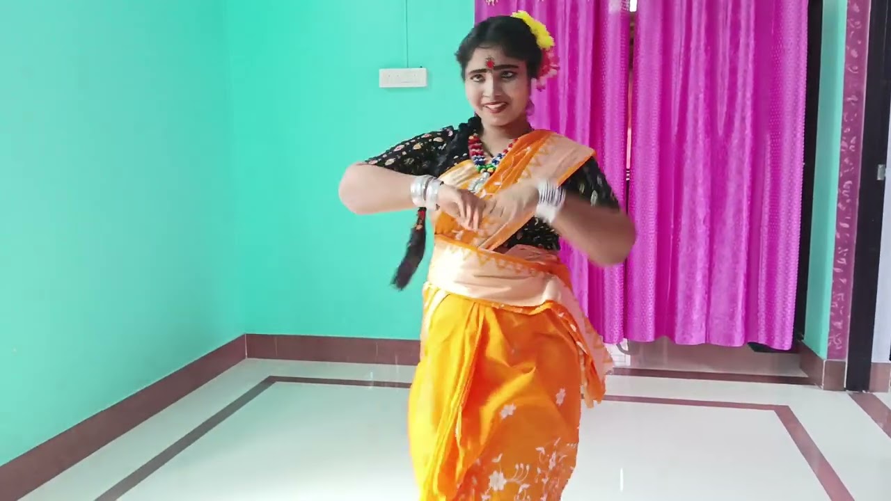 Songo Chhara Kore Sokhi || সঙ্গ ছাড়া করে সখী || Folk Dance Cover by Niharika ||